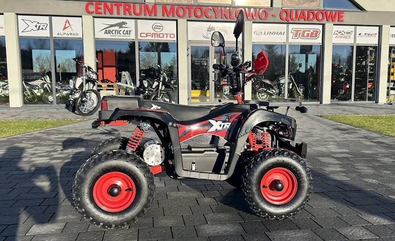 MINI QUAD XTR E-M14/6 PRO 1200W CZARNO-CZERWONY • MINI QUAD XTR E-M14/6 PRO 1200W • Kolor: Czarno/czerwony