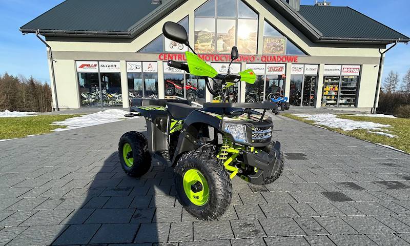MINI QUAD XTR E-M14/6 PRO 1200W CZARNO-LIMONKOWY • MINI QUAD XTR E-M14/6 PRO 1200W • Kolor: Czarno/limonkowy