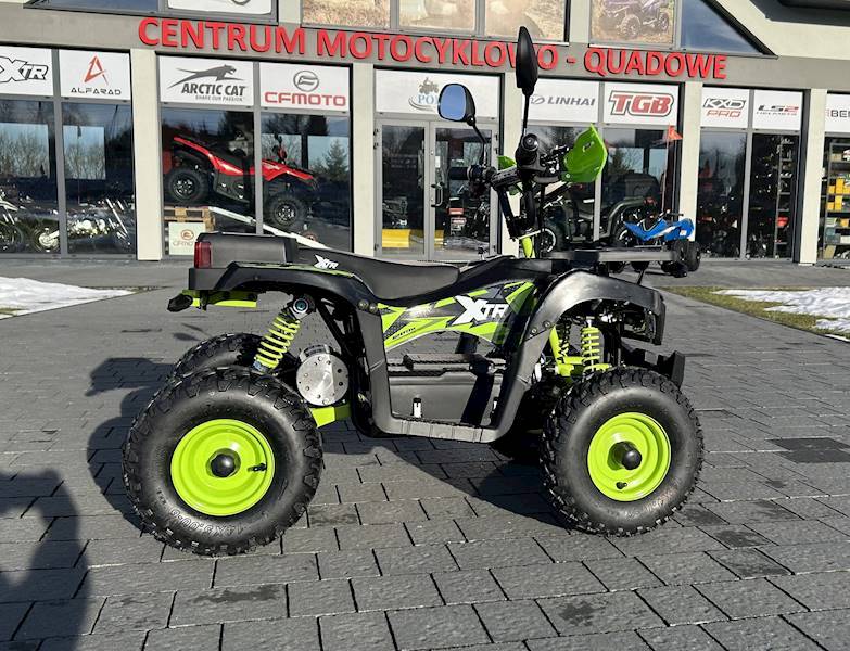 MINI QUAD XTR E-M14/6 PRO 1200W CZARNO-LIMONKOWY • MINI QUAD XTR E-M14/6 PRO 1200W • Kolor: Czarno/limonkowy