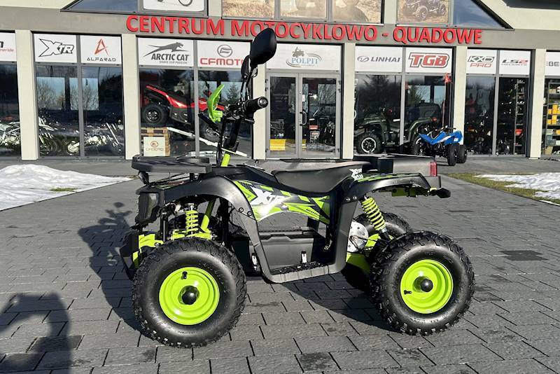 MINI QUAD XTR E-M14/6 PRO 1200W CZARNO-LIMONKOWY • MINI QUAD XTR E-M14/6 PRO 1200W • Kolor: Czarno/limonkowy