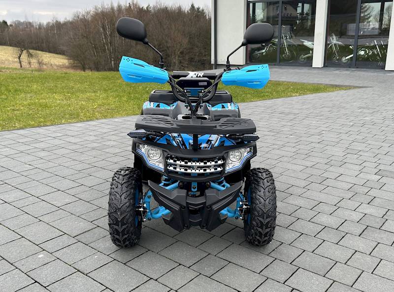 MINI QUAD XTR E-M14/6 PRO 1200W CZARNO-NIEBIESKI • MINI QUAD XTR E-M14/6 PRO 1200W • Kolor: Czarno/niebieski