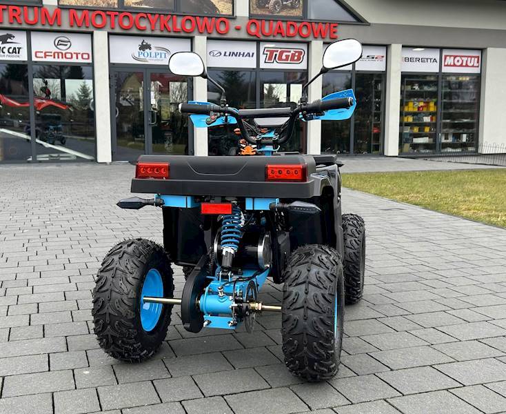 MINI QUAD XTR E-M14/6 PRO 1200W CZARNO-NIEBIESKI • MINI QUAD XTR E-M14/6 PRO 1200W • Kolor: Czarno/niebieski
