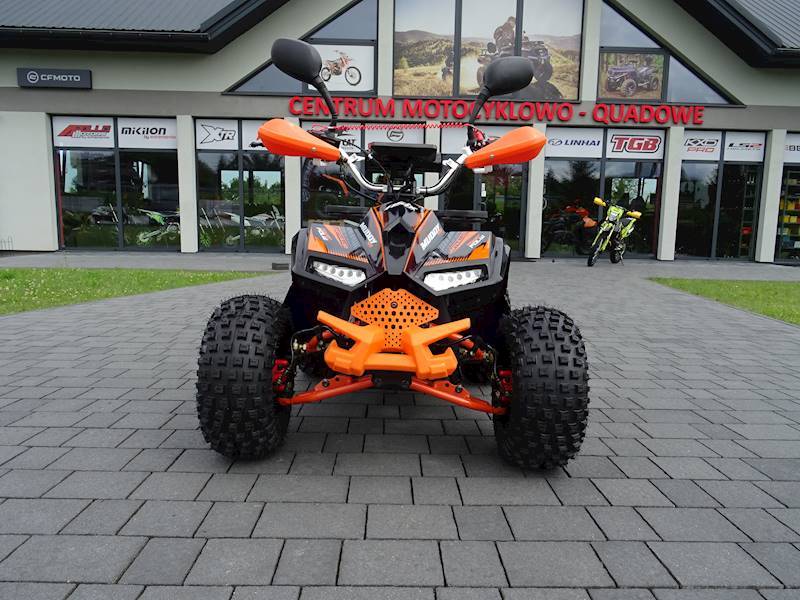 QUAD ASIX MUDDY A2 110 7 1+1 • Kolor: Czarno/pomarańczowy