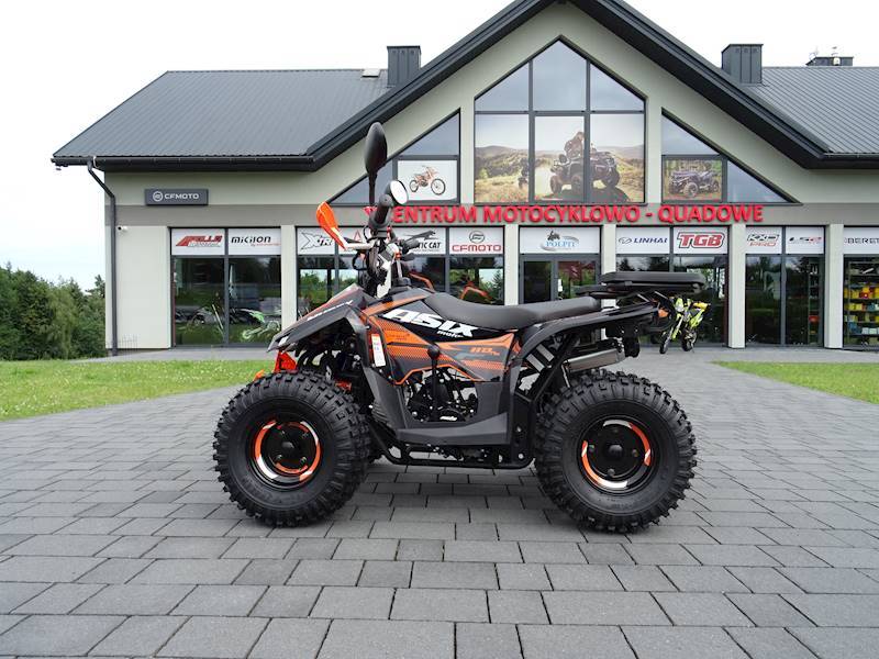 QUAD ASIX MUDDY A2 110 7 1+1 • Kolor: Czarno/pomarańczowy