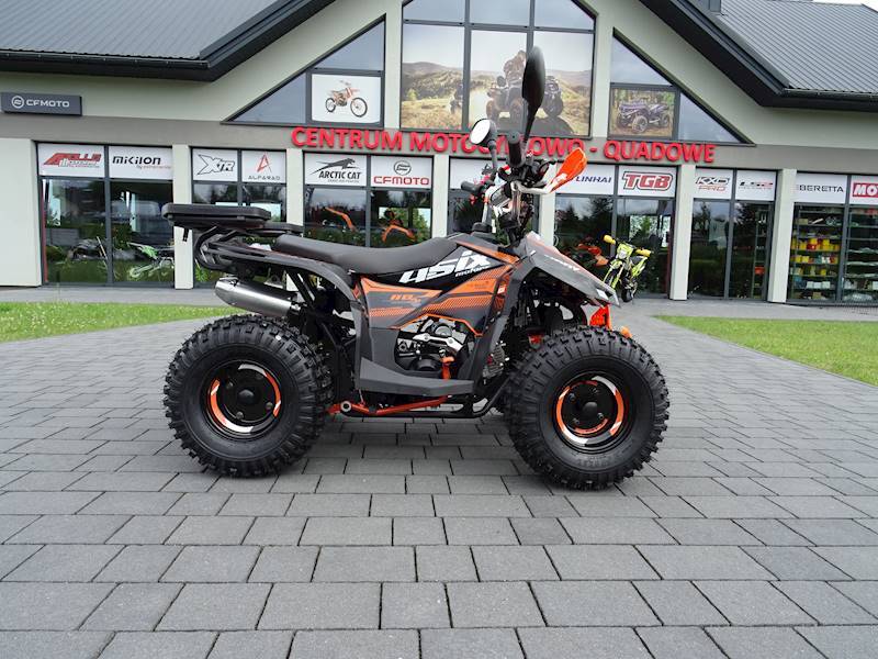 QUAD ASIX MUDDY A2 110 7 1+1 • Kolor: Czarno/pomarańczowy