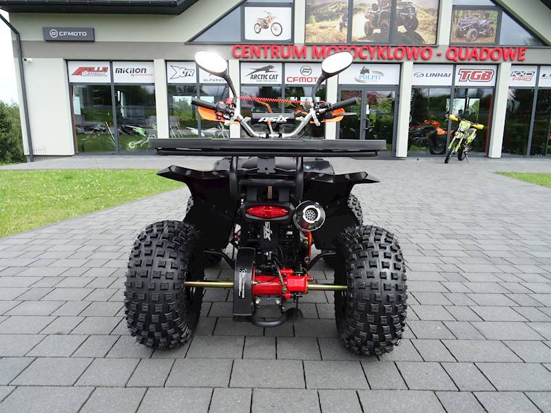 QUAD ASIX MUDDY A2 110 7 1+1 • Kolor: Czarno/pomarańczowy