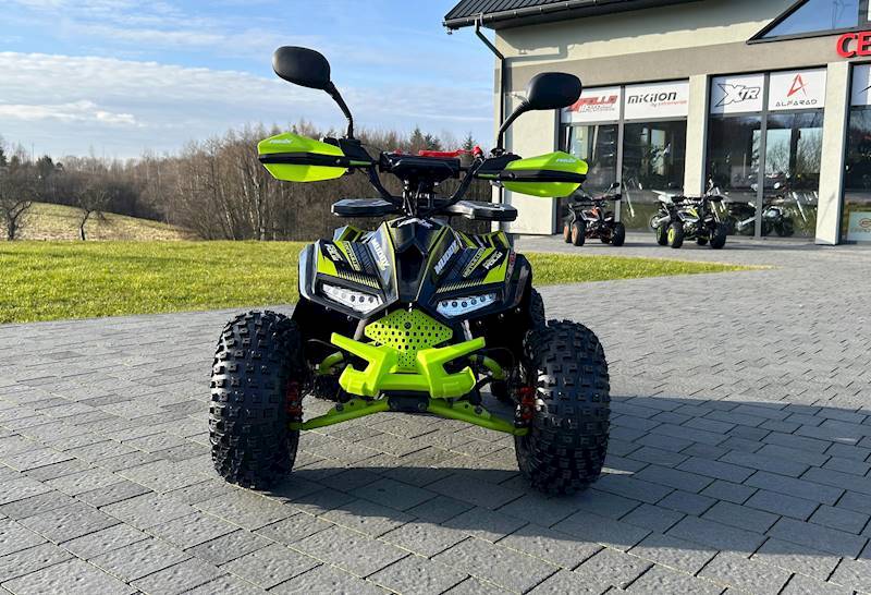 QUAD ASIX MUDDY A2 110 7 1+1 • Kolor: Czarno/limonkowy