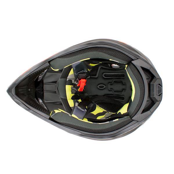KASK JUNIOR CROSS 127 TURKUSOWY • Rozmiar: S