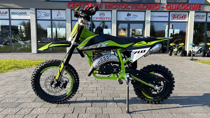 MINI CROSS ASIX XB16 A1 60CC 12/10 2T P-START • Kolor: Czarno/zielony • Rodzaj skrzyni: Automat
