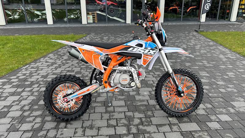 CROSS ASIX DT 125CC E-START 17/14 • Kolor: Biało/pomarańczowy