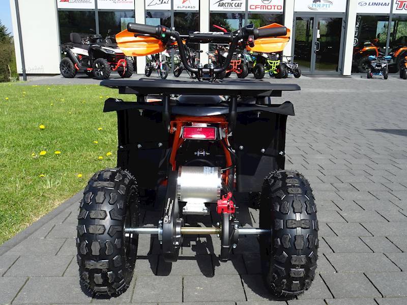 MINI QUAD ASIX E-M10/6 1000W • Kolor: Czarno/pomarańczowy
