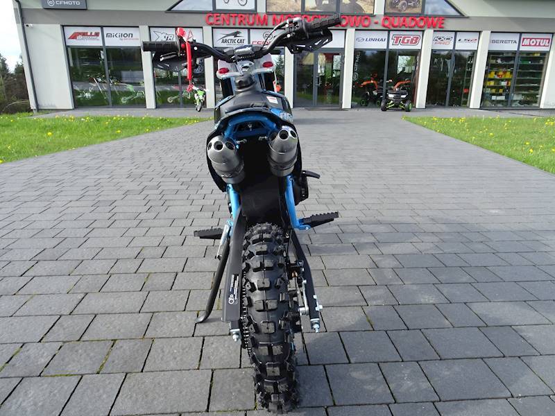 MINI CROSS ASIX XB16 A1 60CC 12/10 2T P-START • Kolor: Czarno/niebieski • Rodzaj skrzyni: Automat