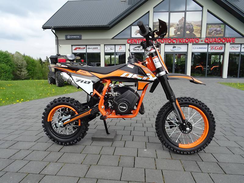 MINI CROSS ASIX XB16 A1 60CC 12/10 2T P-START • Kolor: Czarno/pomarańczowy • Rodzaj skrzyni: Automat
