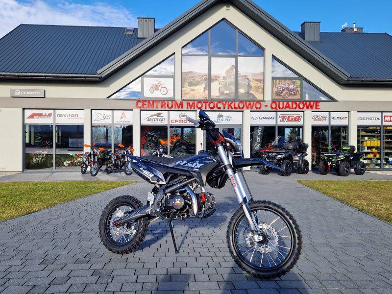 CROSS ASIX XB48 125CC 17/14 E-START • Kolor: Szary • Rodzaj skrzyni: Manualna