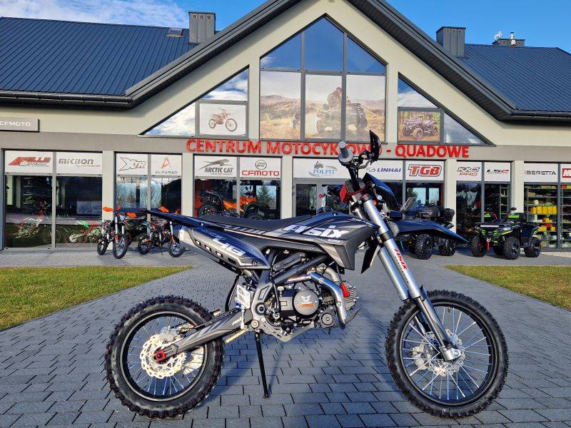 CROSS ASIX XB48 125CC 17/14 E-START • Kolor: Szary • Rodzaj skrzyni: Manualna