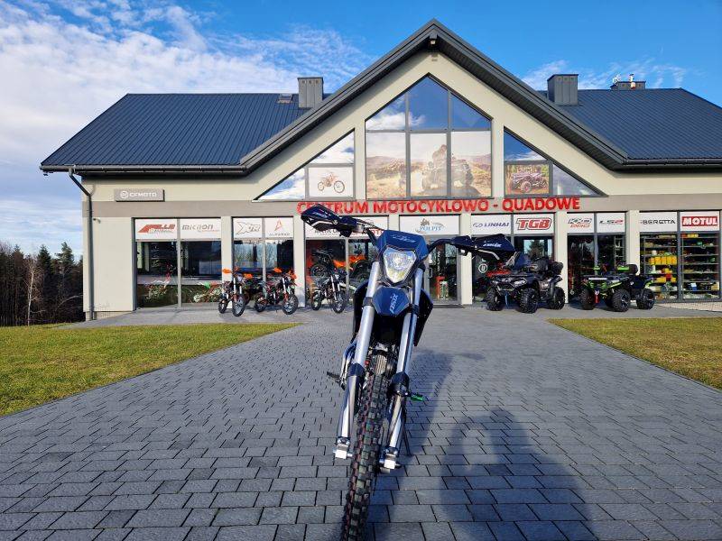 CROSS ASIX XB48 125CC 17/14 E-START • Kolor: Szary • Rodzaj skrzyni: Manualna