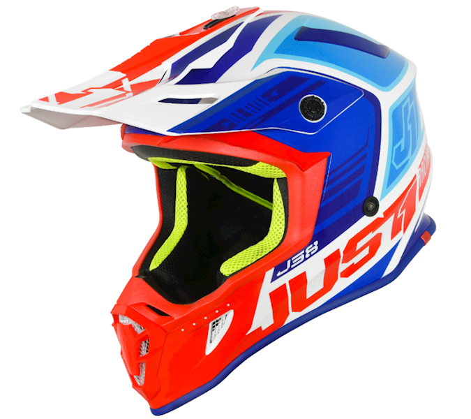 KASK JUST1 J38 BLADE BLUE-RED-WHITE XL • KASK JUST1 J38 BLADE BLUE-RED-WHITE • Rozmiar: XL