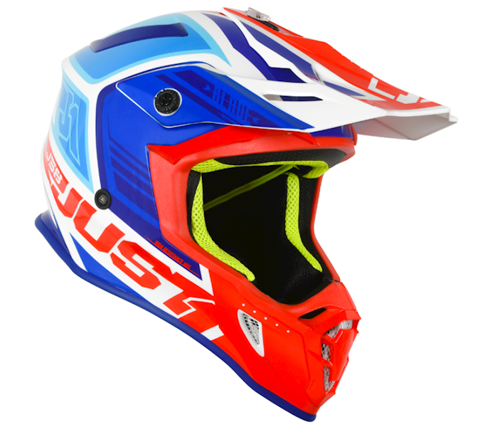 KASK JUST1 J38 BLADE BLUE-RED-WHITE XL • KASK JUST1 J38 BLADE BLUE-RED-WHITE • Rozmiar: XL