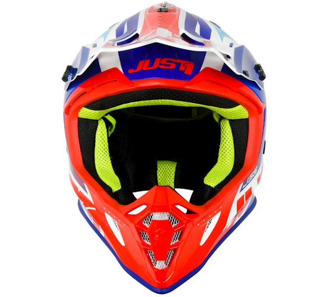 KASK JUST1 J38 BLADE BLUE-RED-WHITE XL • KASK JUST1 J38 BLADE BLUE-RED-WHITE • Rozmiar: XL