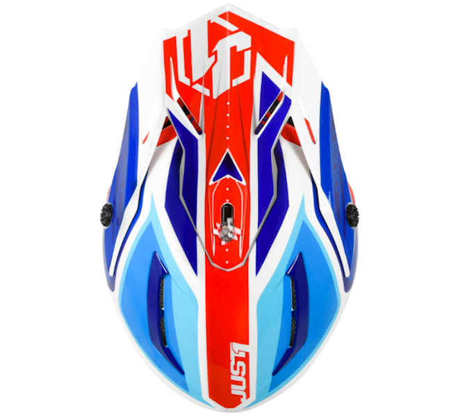 KASK JUST1 J38 BLADE BLUE-RED-WHITE XL • KASK JUST1 J38 BLADE BLUE-RED-WHITE • Rozmiar: XL