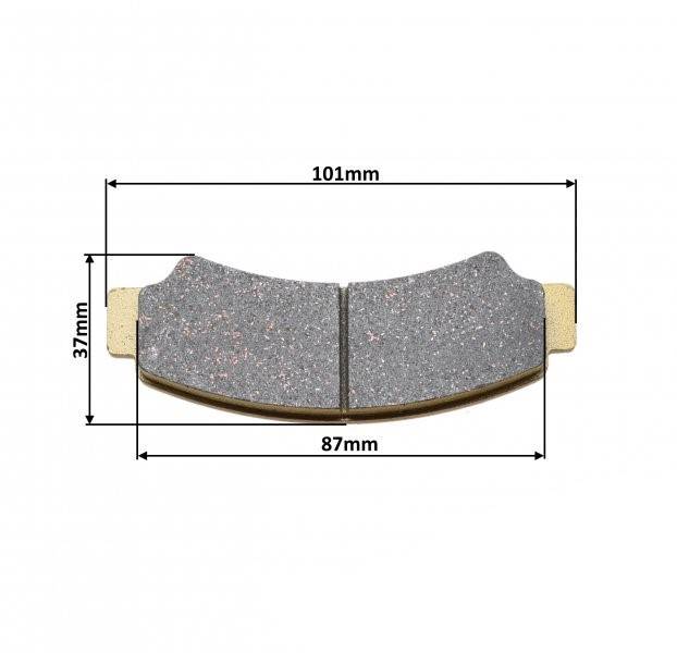 KLOCKI HAMULCOWE PRZÓD CFMOTO CFORCE 850 1000 