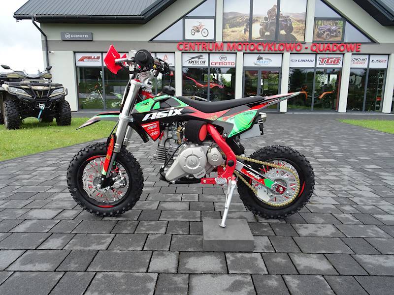 CROSS ASIX DK60 10/10 AUTO E-START • Kolor: Czarno/czerwony