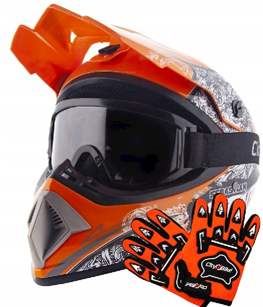 KASK JUNIOR WL-801A TATAN POMARAŃCZOWY