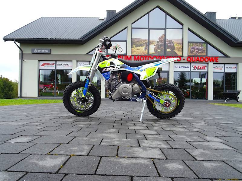 CROSS ASIX DK60 10/10 AUTO E-START • Kolor: Niebiesko/limonkowy