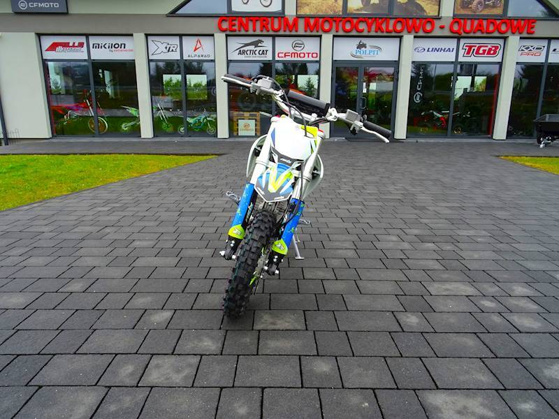 CROSS ASIX DK60 10/10 AUTO E-START • Kolor: Niebiesko/limonkowy