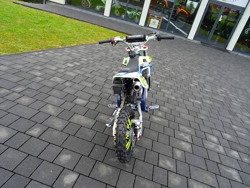 CROSS ASIX DK60 10/10 AUTO E-START • Kolor: Niebiesko/limonkowy