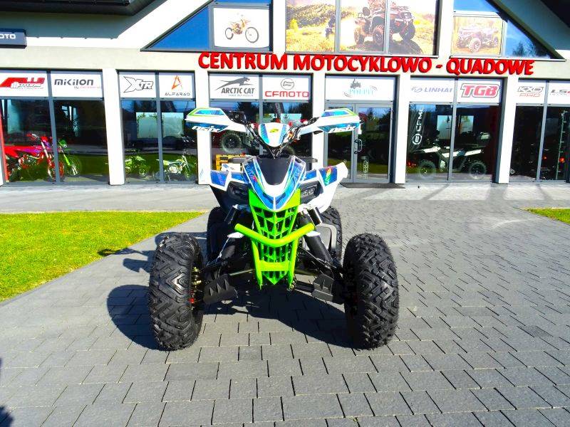 QUAD ASIX AVATAR 250CC 10" 4+1 • Kolor: Granatowo/limonkowy