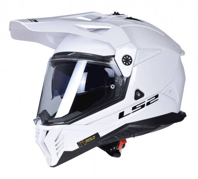 KASK LS2 MX702 PIONEER II WHITE • Rozmiar: S