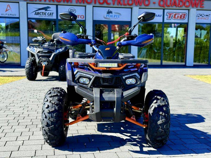 ASIX FOURCRAFT ALU 125CC 1+1 • Kolor: Niebiesko/pomarańczowy • Rodzaj skrzyni: Automat