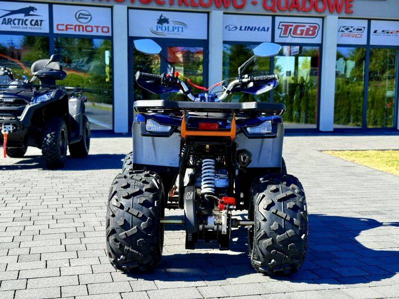 ASIX FOURCRAFT ALU 125CC 1+1 • Kolor: Niebiesko/pomarańczowy • Rodzaj skrzyni: Automat