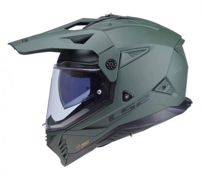 KASK LS2 MX702 PIONEER II SOLID M. MIL. GR.-06 XL
