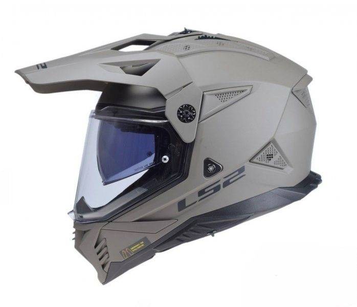 KASK LS2 MX702 PIONEER II SOLID MATT SAND-06 L