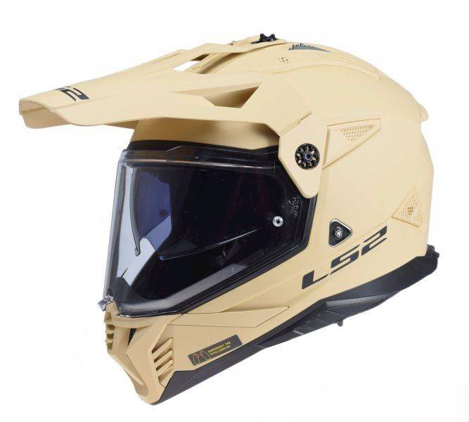 KASK LS2 MX702 PIONEER II SOLID MATT DESERT-06 M