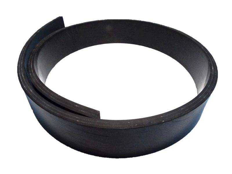 LEMIESZ GUMOWY 2000x70mm x 12mm 2 PRZEKŁADKI