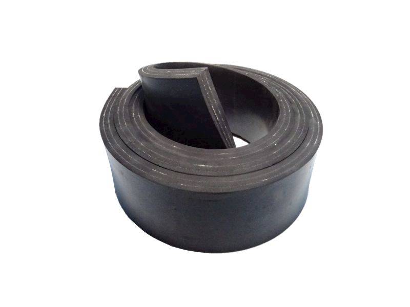 LEMIESZ GUMOWY 1000x100mm x 12mm 2 PRZEKŁADKI