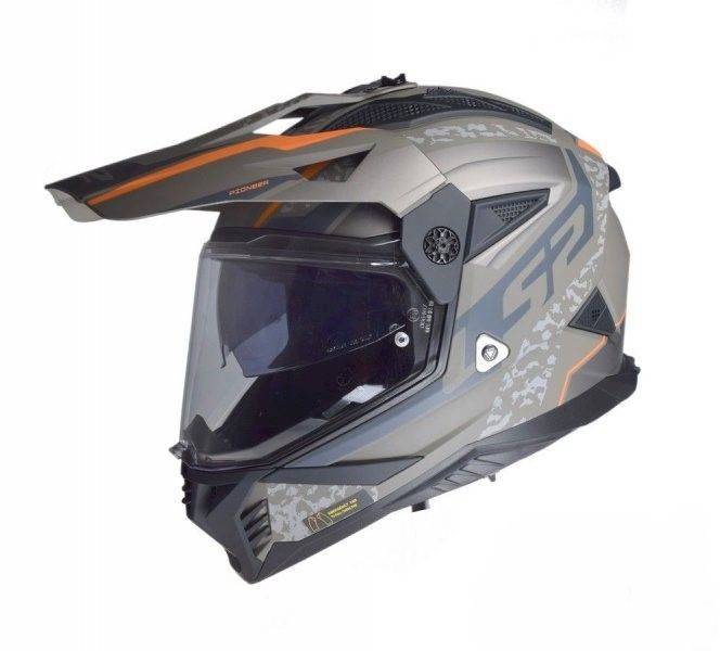 KASK LS2 MX702 PIONEER II DEVOR MATT SAND-06 XL