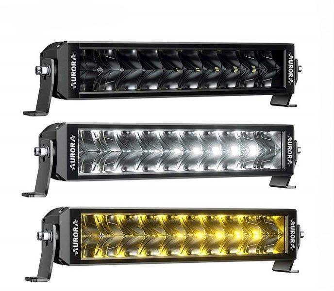 LISTWA PANEL LED AURORA 10'' 100W RGB DUAL ROW PODŚWIETLANA 