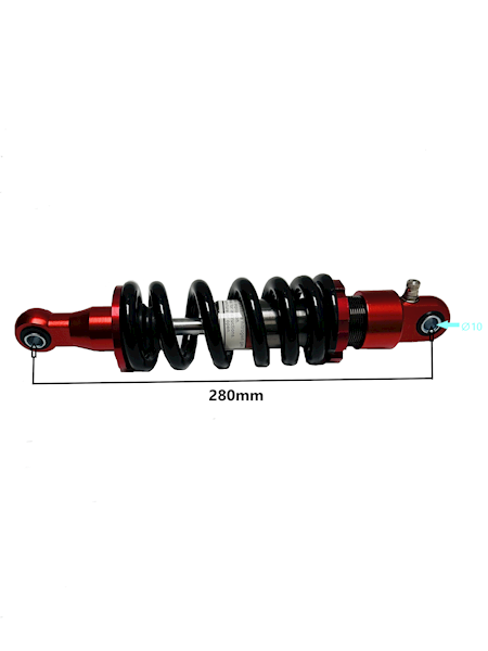 AMORTYZATOR TYŁ CROSS 125CC 28CM FI10 OLEJ-GAZ