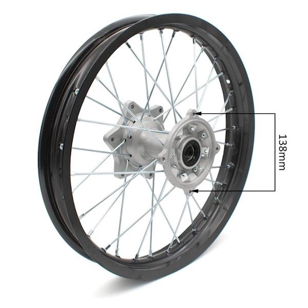 FELGA 18" TYŁ 2.15 CROSS 250CC ASIX XB39