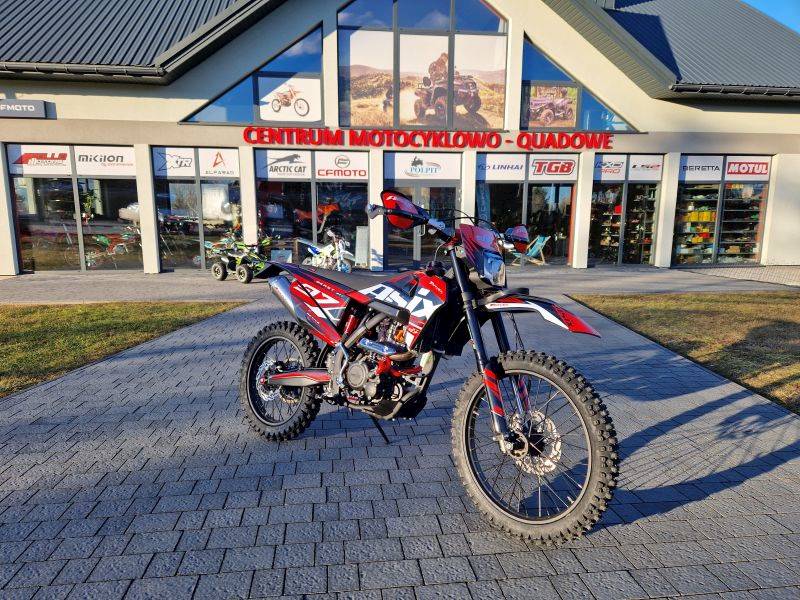 CROSS ASIX XT97 300 21/18 MANUAL E-START • Kolor: Czerwony