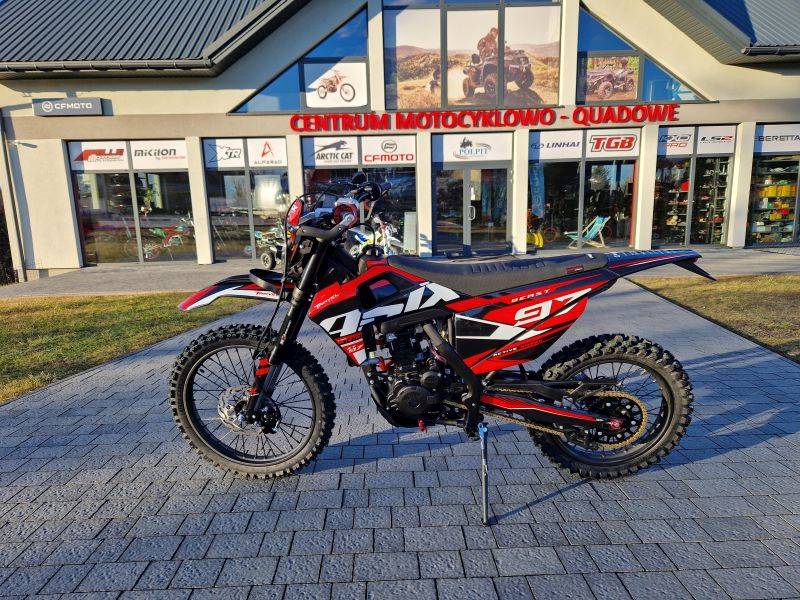 CROSS ASIX XT97 300 21/18 MANUAL E-START • Kolor: Czerwony