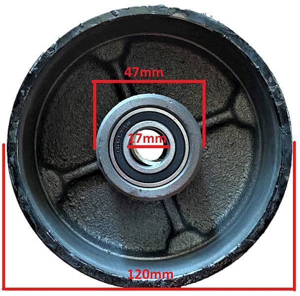BĘBEN PIASTA KOŁA LEWA 4X110MM