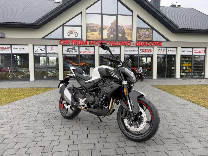 MOTOCYKL CFMOTO NK 450 WHITE