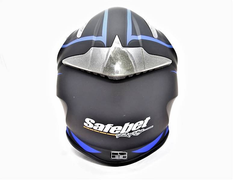 KASK SAFEBET HF-116 Q178 CZARNO-GRANATOWY S 