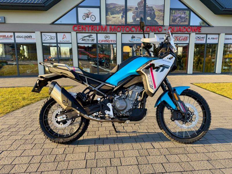 MOTOCYKL CFMOTO MT450 NIEBIESKI