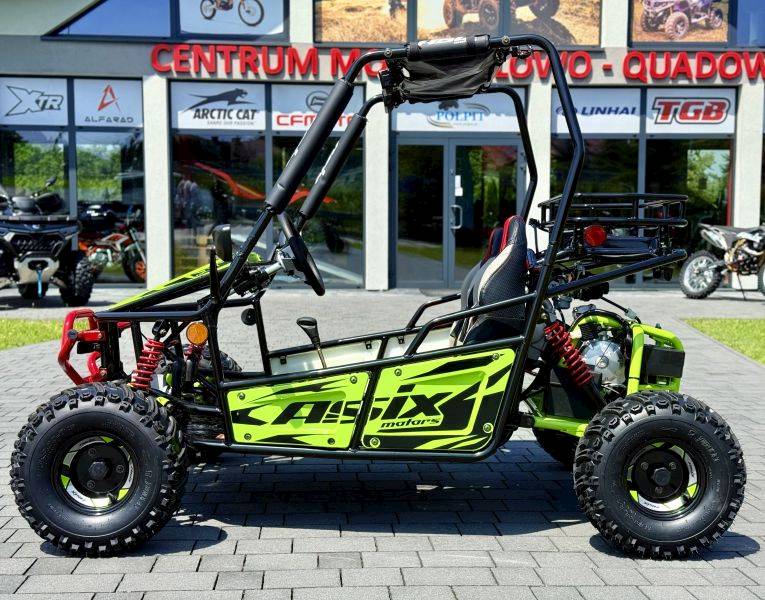 BUGGY ASIX 125 7'' 3+1 LIMONKOWO-CZARNY